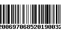 Código de Barras 92006970685201900329