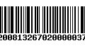 Código de Barras 92008132670200000379