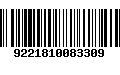 Código de Barras 9221810083309