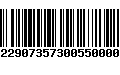 Código de Barras 9229073573005500000