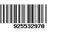 Código de Barras 925532970