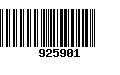 Código de Barras 925901