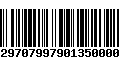 Código de Barras 9297079979013500000