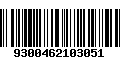 Código de Barras 9300462103051