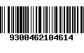 Código de Barras 9300462104614