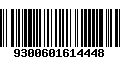 Código de Barras 9300601614448