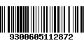 Código de Barras 9300605112872