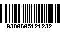 Código de Barras 9300605121232