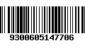 Código de Barras 9300605147706