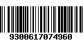 Código de Barras 9300617074960