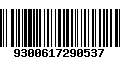 Código de Barras 9300617290537