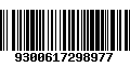 Código de Barras 9300617298977