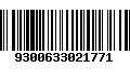 Código de Barras 9300633021771