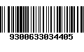 Código de Barras 9300633034405