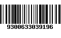 Código de Barras 9300633039196