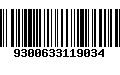 Código de Barras 9300633119034