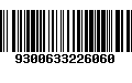 Código de Barras 9300633226060