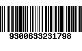 Código de Barras 9300633231798