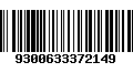 Código de Barras 9300633372149