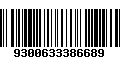 Código de Barras 9300633386689