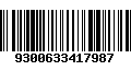 Código de Barras 9300633417987