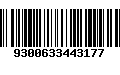 Código de Barras 9300633443177