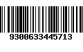 Código de Barras 9300633445713