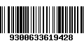 Código de Barras 9300633619428