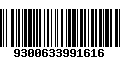 Código de Barras 9300633991616