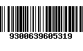 Código de Barras 9300639605319