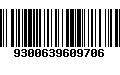 Código de Barras 9300639609706