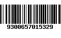 Código de Barras 9300657015329