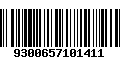 Código de Barras 9300657101411