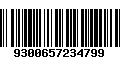 Código de Barras 9300657234799