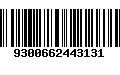 Código de Barras 9300662443131