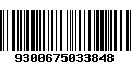 Código de Barras 9300675033848