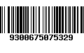 Código de Barras 9300675075329