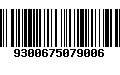 Código de Barras 9300675079006