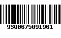 Código de Barras 9300675091961