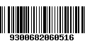 Código de Barras 9300682060516