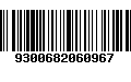 Código de Barras 9300682060967