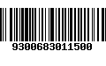 Código de Barras 9300683011500