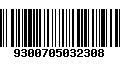 Código de Barras 9300705032308