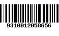 Código de Barras 9310012058656