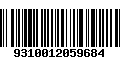 Código de Barras 9310012059684