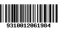 Código de Barras 9310012061984