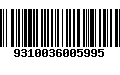 Código de Barras 9310036005995