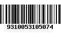 Código de Barras 9310053105074