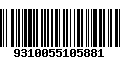 Código de Barras 9310055105881