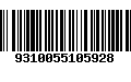 Código de Barras 9310055105928